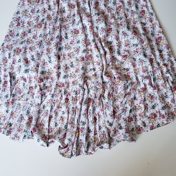 Auguste cross strap Floral high low maxi dress - Picture 9 of 16